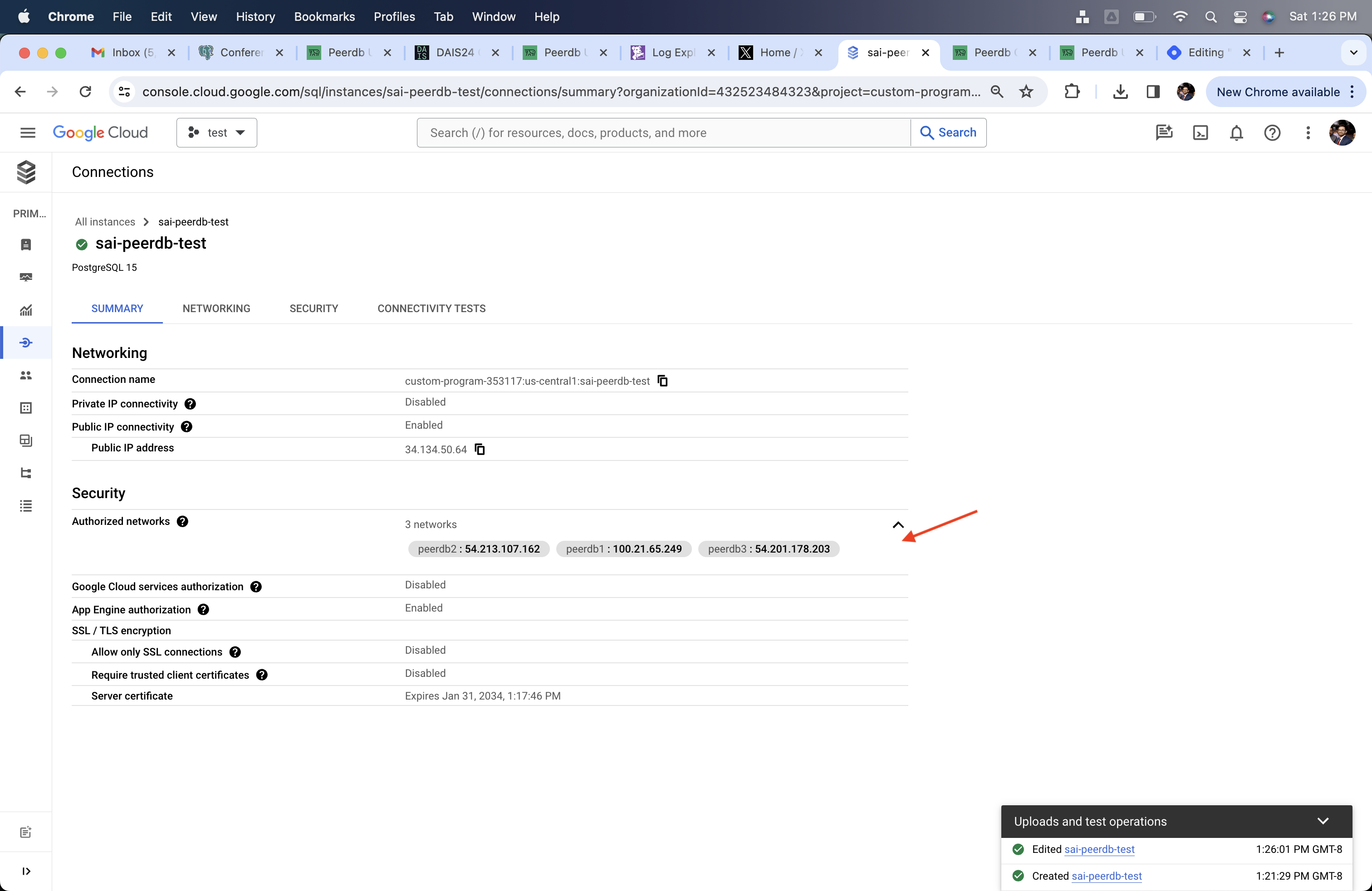 ClickPipes Networks Added to Firewall